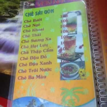 Thực đơn- Yến Nhi - Quán Ăn Vặt