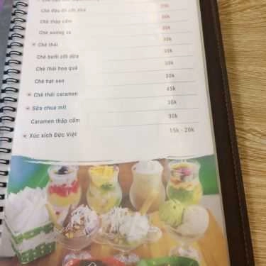 Thực đơn- Cafe Trà Sữa Yo Tea - Vincom Center Phạm Ngọc Thạch