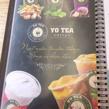 Thực đơn- Cafe Trà Sữa Yo Tea - Vincom Center Phạm Ngọc Thạch