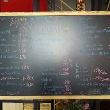 Thực đơn- Zippo Coffee
