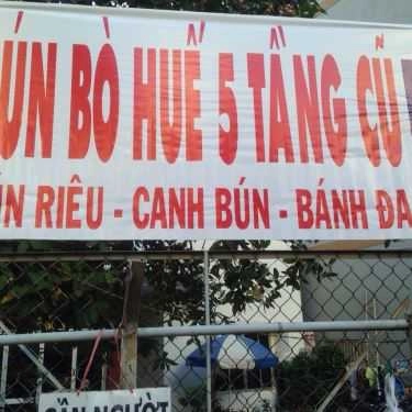 Tổng hợp- Bún Bò Huế 5 Tầng