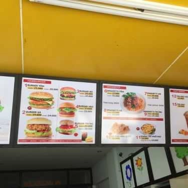 Thực đơn- Burger Việt - Đường 30 Tháng 4