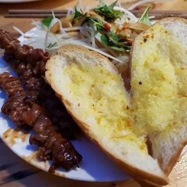 Món ăn- Cậu Bờm - Bún Cá, Sườn Bản BBQ & Bánh Mì Thịt Nướng Campuchia