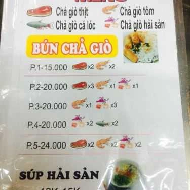 Thực đơn- Chả Giò 3 Vị - Nem Cua Bể Hải Phòng