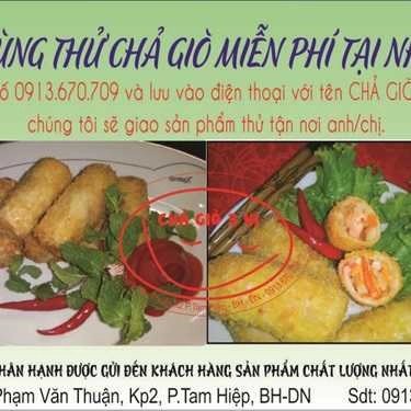 Tổng hợp- Chả Giò 3 Vị - Nem Cua Bể Hải Phòng