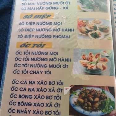 Thực đơn- Quán Hồng Phát - Hải Sản Tươi Sống