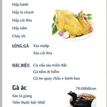 Thực đơn- Hải An Quán - Quán Ăn Gia Đình