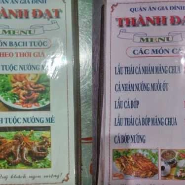 Thực đơn- Hải Sản Thạnh Đạt - Lẩu Ghẹ & Bánh Canh Ghẹ