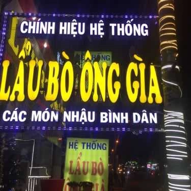 Thực đơn- Lẩu Bò Ông Già - Bùi Văn Hòa