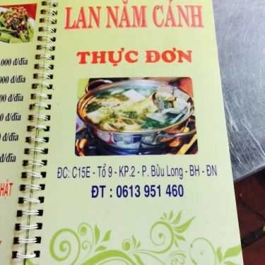 Thực đơn- Lẩu Bò Lan Năm Cảnh