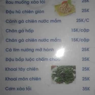 Thực đơn- Lẩu Bò Thanh Hà