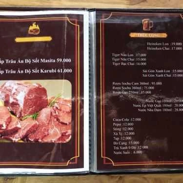 Thực đơn- Quán Ăn Masita BBQ - Thiên Đường Món Nướng