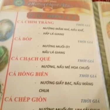 Thực đơn- Những Người Bạn - Quán Ăn Gia Đình