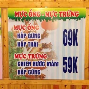 Thực đơn- Ốc Lùn 5