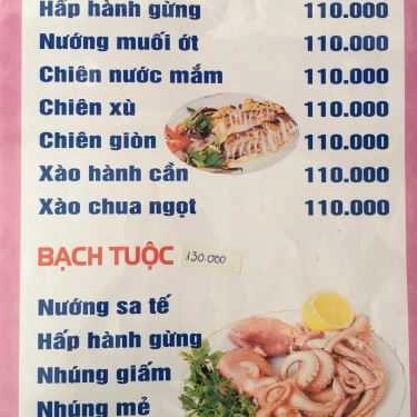 Thực đơn- Phú Gia Quán - Cơm Niêu, Hải Sản, Karaoke & Coffee