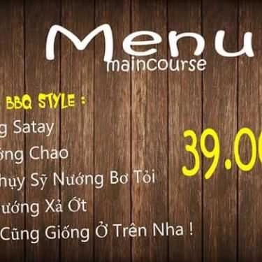 Thực đơn- Gazebo BBQ - Quán Nướng Hàn Quốc