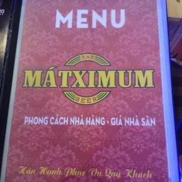 Thực đơn- Mát Xi Mum Quán - Võ Thị Sáu