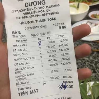 Tổng hợp- Quán Sơn Dương - Chi Nhánh Nhật Hiếu