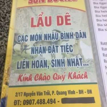 Thực đơn- Quán Sơn Dương - Chi Nhánh Nhật Hiếu