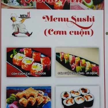 Thực đơn- Sushi 89 - Đường D12