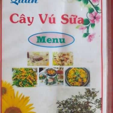 Thực đơn- Cây Vú Sữa - Quán Ăn Gia Đình