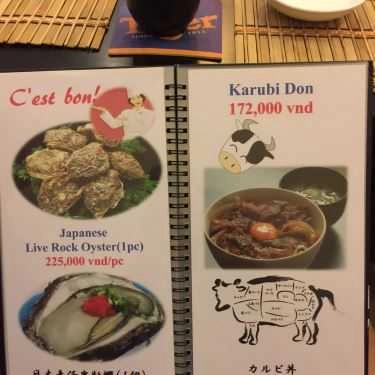 Thực đơn- Nhà Hàng Annz - Japanese Dining - 30 Tháng 4