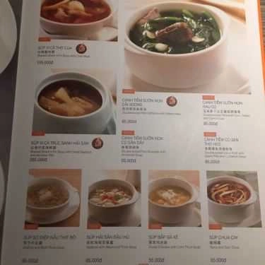 Thực đơn- Crystal Jade Kitchen - Đường 30 Tháng 4 - Nhà Hàng Quảng Đông