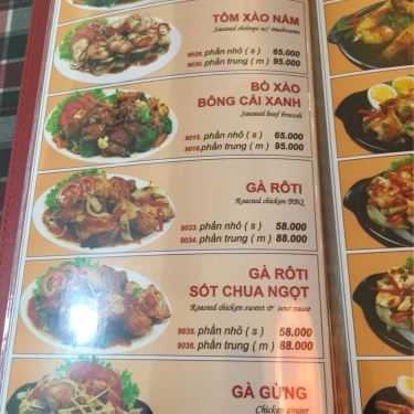 Thực đơn- Nhà Hàng Đôi Đũa Vàng - AEON Mall Bình Dương