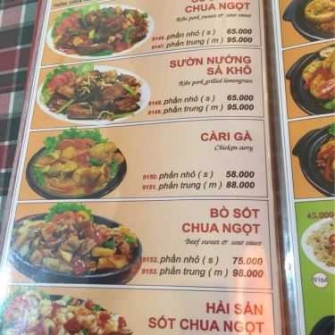 Thực đơn- Nhà Hàng Đôi Đũa Vàng - AEON Mall Bình Dương