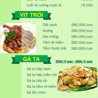 Tổng hợp- Nhà Hàng Hương Quê - Ẩm Thực Sân Vườn