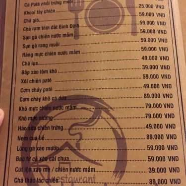 Tổng hợp- Nhà Hàng Khói Lam Chiều Restaurant