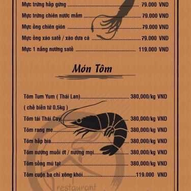 Thực đơn- Nhà Hàng Khói Lam Chiều Restaurant
