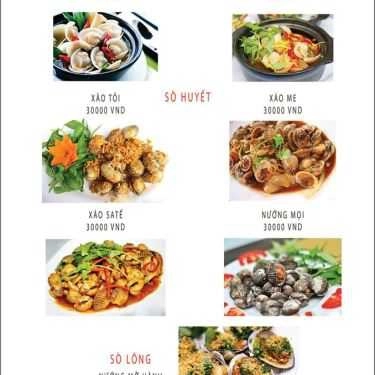 Thực đơn- Nhà Hàng Lâm Cua - Hải Sản Tươi Sống