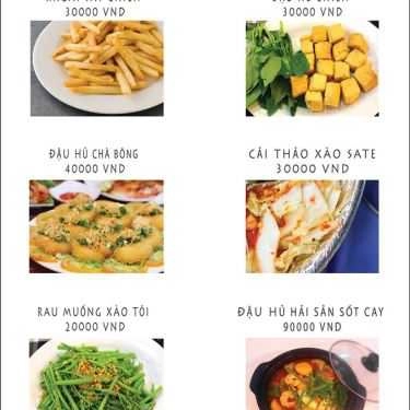 Thực đơn- Nhà Hàng Lâm Cua - Hải Sản Tươi Sống