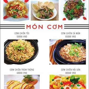 Thực đơn- Nhà Hàng Lâm Cua - Hải Sản Tươi Sống