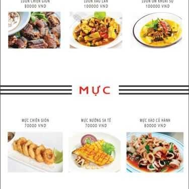Thực đơn- Nhà Hàng Lâm Cua - Hải Sản Tươi Sống