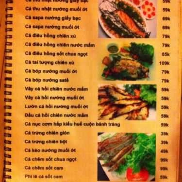 Thực đơn- Nhà Hàng Làng Nướng Đá Muối 3KU - Hoàng Văn Thụ