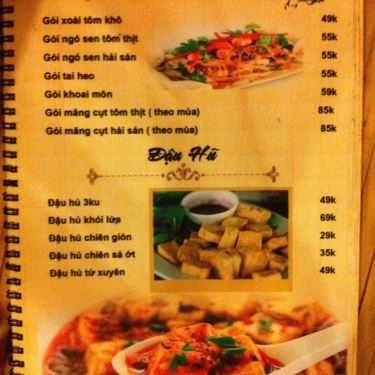 Thực đơn- Nhà Hàng Làng Nướng Đá Muối 3KU - Hoàng Văn Thụ