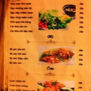 Thực đơn- Nhà Hàng Làng Nướng Đá Muối 3KU - Hoàng Văn Thụ