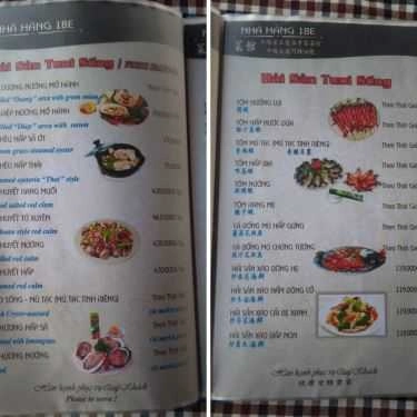 Thực đơn- Nhà Hàng 18E - Ẩm Thực Sân Vườn
