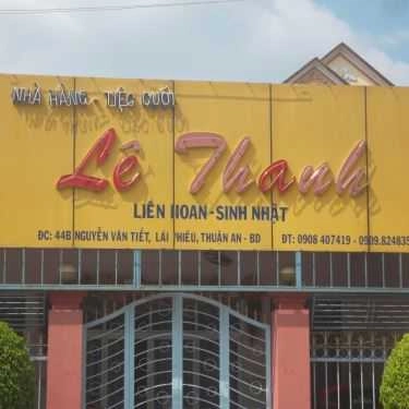 Tổng hợp- Lê Thanh - Nhà Hàng Tiệc Cưới