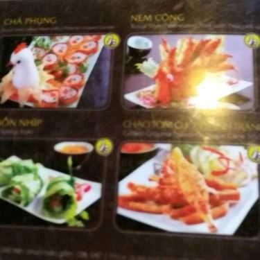 Thực đơn- Nhà Hàng Món Huế - Yersin Bình Dương