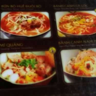 Thực đơn- Nhà Hàng Món Huế - Yersin Bình Dương