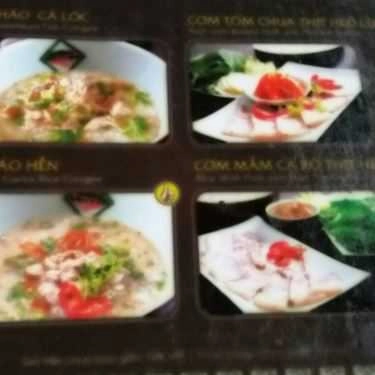 Thực đơn- Nhà Hàng Món Huế - Yersin Bình Dương