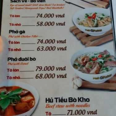 Thực đơn- Nhà Hàng Món Huế - Yersin Bình Dương