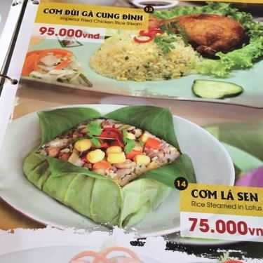 Thực đơn- Nhà Hàng Món Huế - Yersin Bình Dương