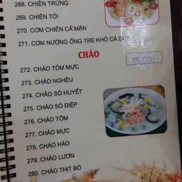 Thực đơn- Nhà Hàng Năm Lửa 15 - Hải Sản Tươi Sống