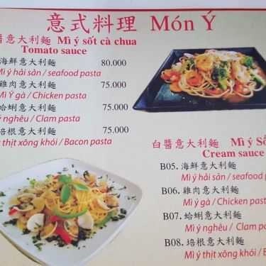 Thực đơn- Nhà Hàng Tân Phú - Món Ăn Việt Nam