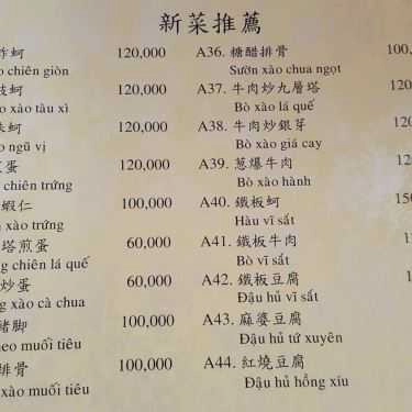 Thực đơn- Nhà Hàng Tân Phú - Món Ăn Việt Nam