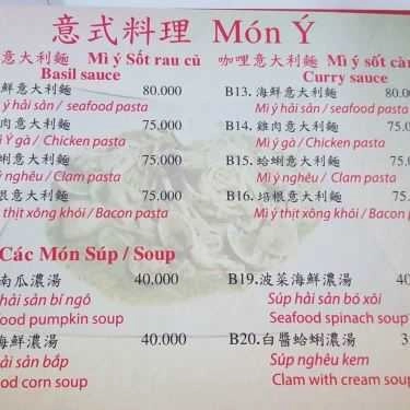 Thực đơn- Nhà Hàng Tân Phú - Món Ăn Việt Nam